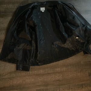 East 5th Black Leather Jacket